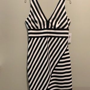 Black and white bisou bisou dress